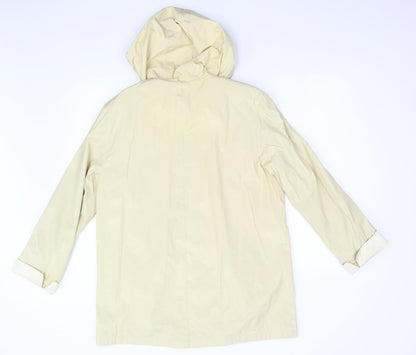 D Day Wear Womens Yellow   Overcoat Coat Size 14