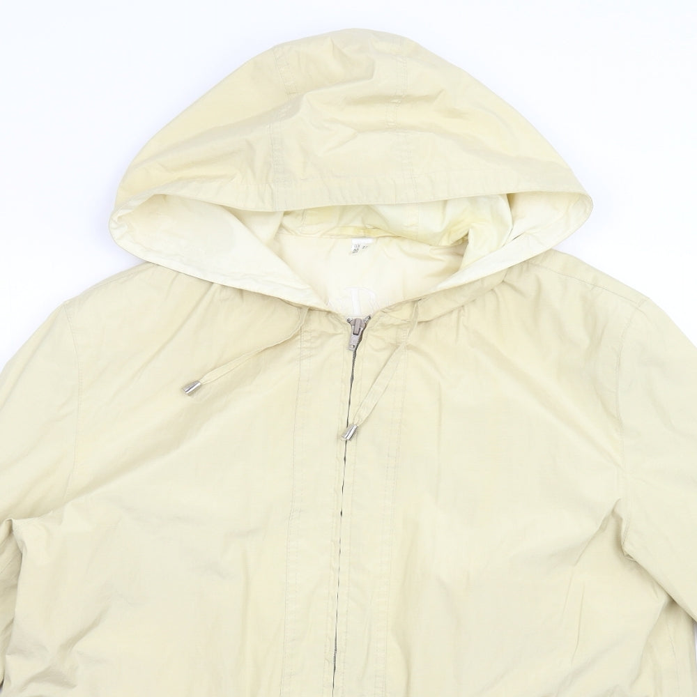 D Day Wear Womens Yellow   Overcoat Coat Size 14