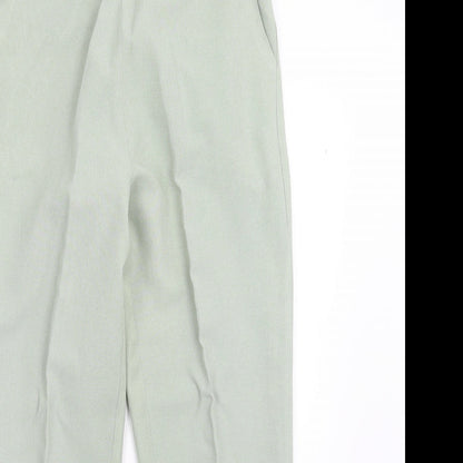 Womens UK Size 12 Preworn Regular Fit  Green Trousers
