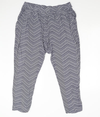 Womens UK Size 20 Intuition Regular Fit  Blue Trousers