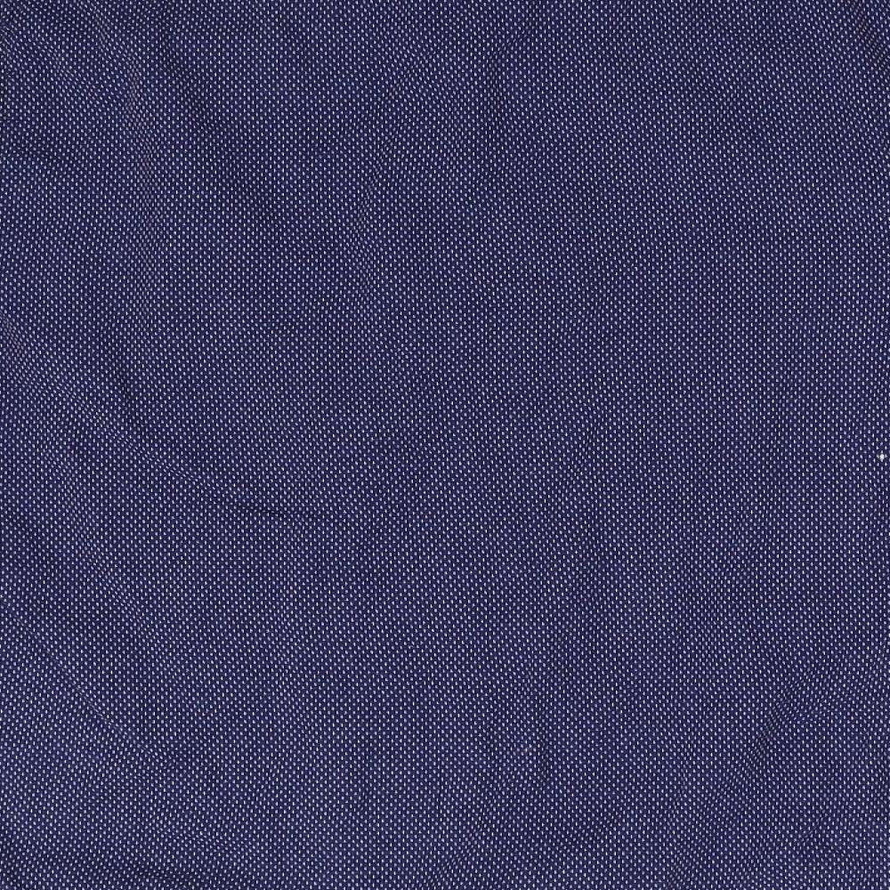 George Mens Blue    Button-Up Size L