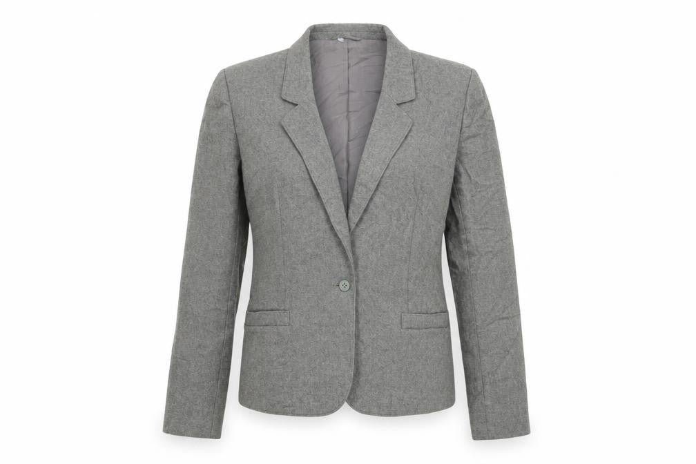 Womens UK Size 12 M&S Regular Grey Suit Jacket
