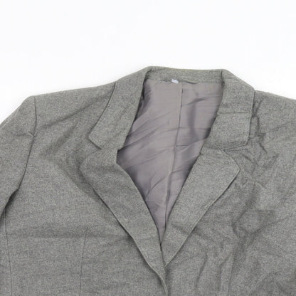 M&S Womens Grey   Jacket Suit Jacket Size 12