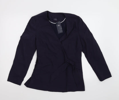 M&S Womens Blue   Jacket Suit Jacket Size 12