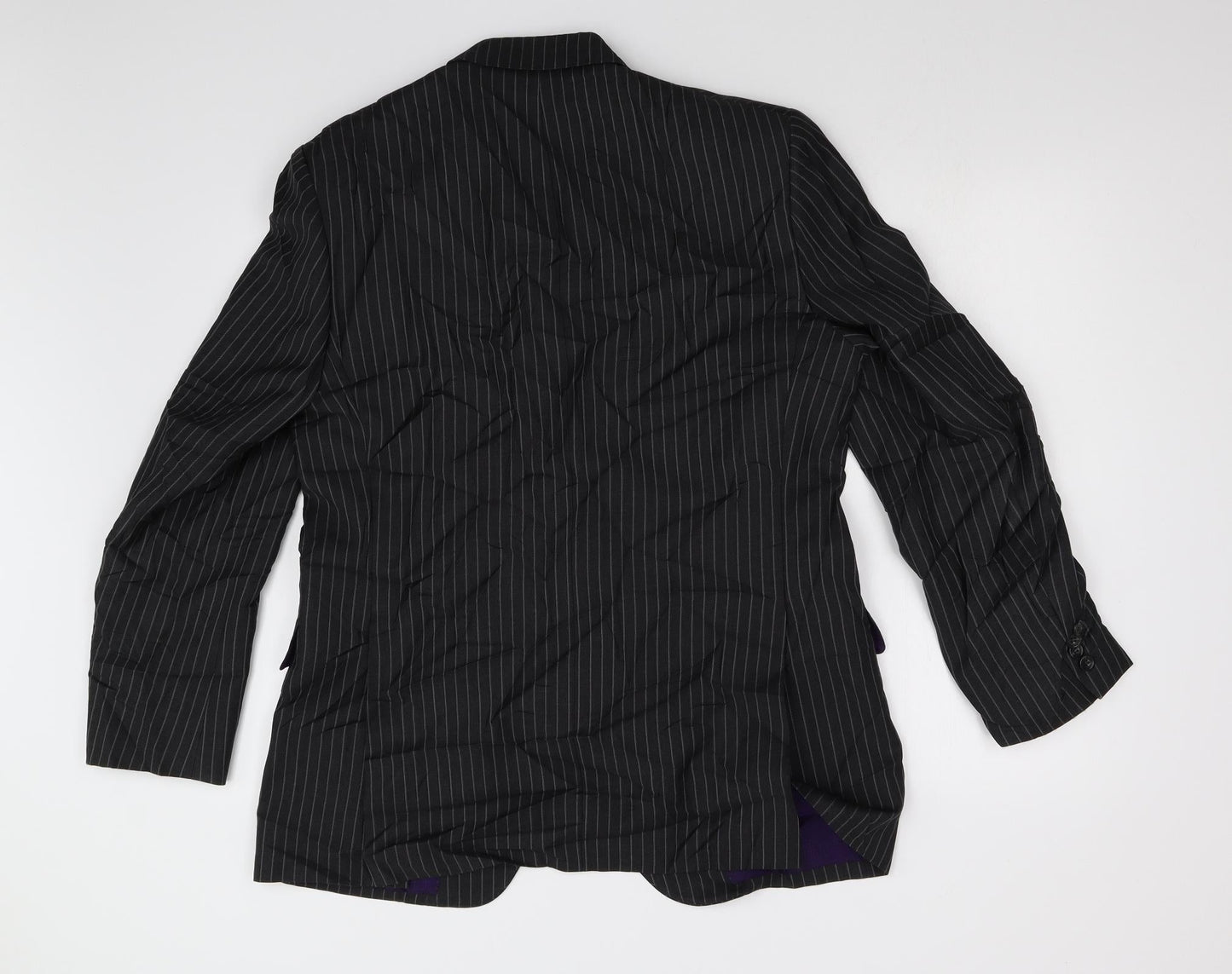 Mens UK Size 40 M&S Regular Black Suit Jacket