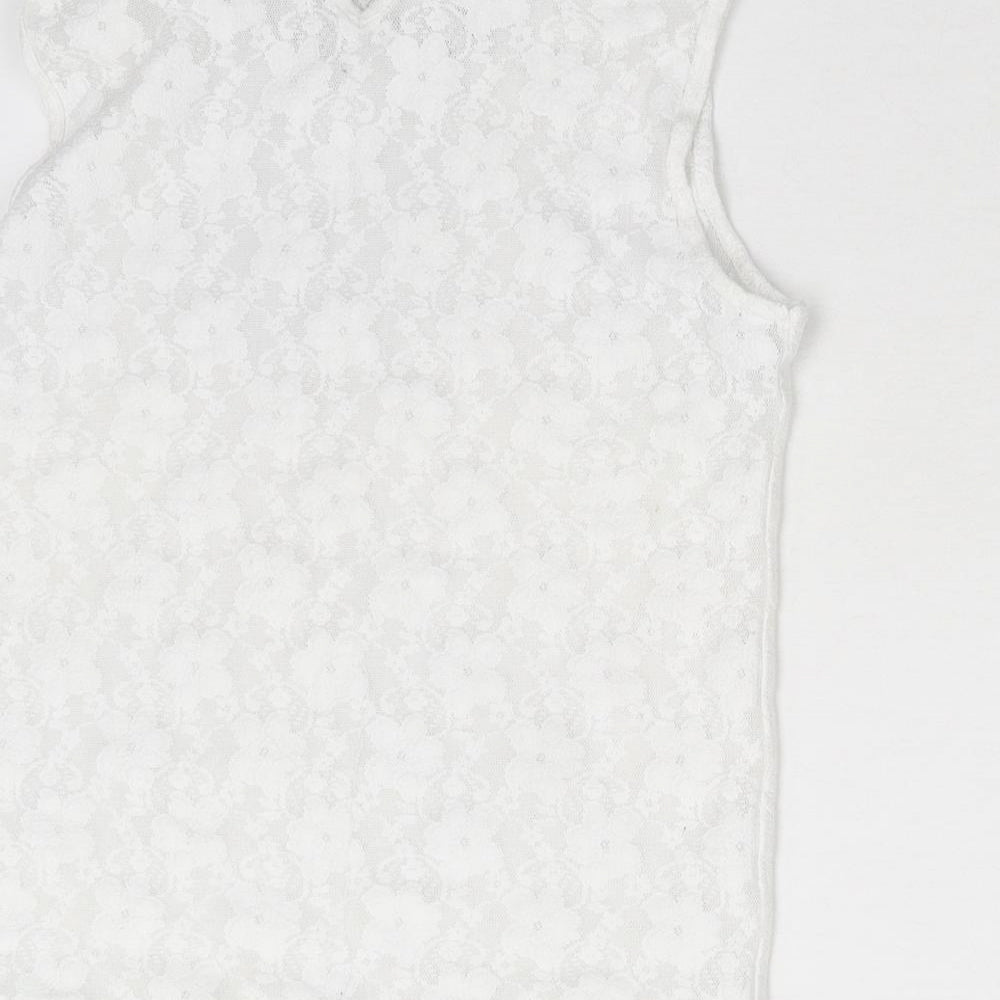 Primark Womens Ivory   Basic Blouse Size 6