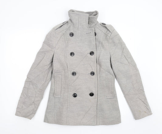 Womens UK Size 8 H&M Grey Jacket
