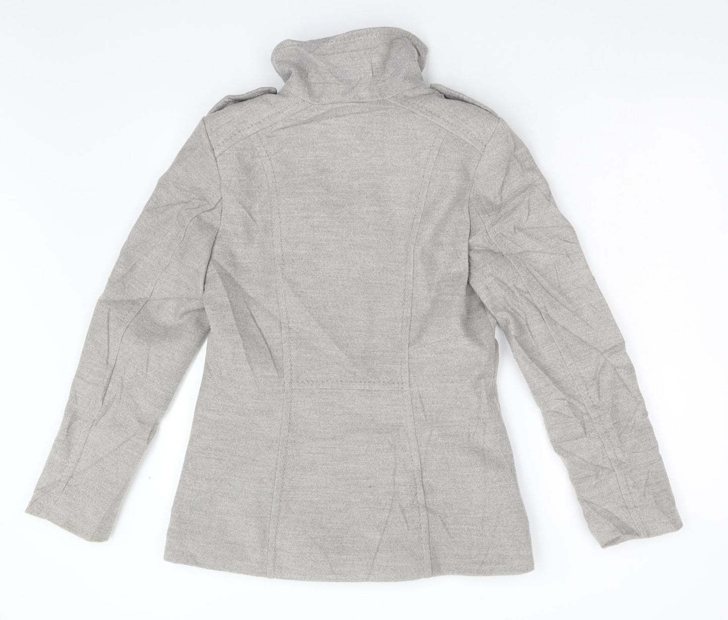 Womens UK Size 8 H&M Grey Jacket