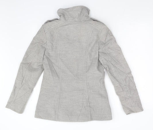 Womens UK Size 8 H&M Grey Jacket
