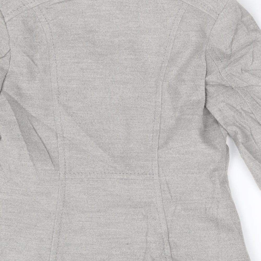 Womens UK Size 8 H&M Grey Jacket