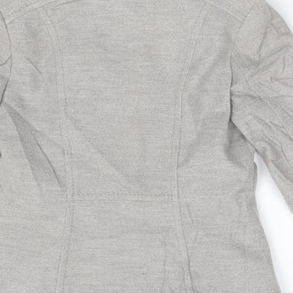 Womens UK Size 8 H&M Grey Jacket