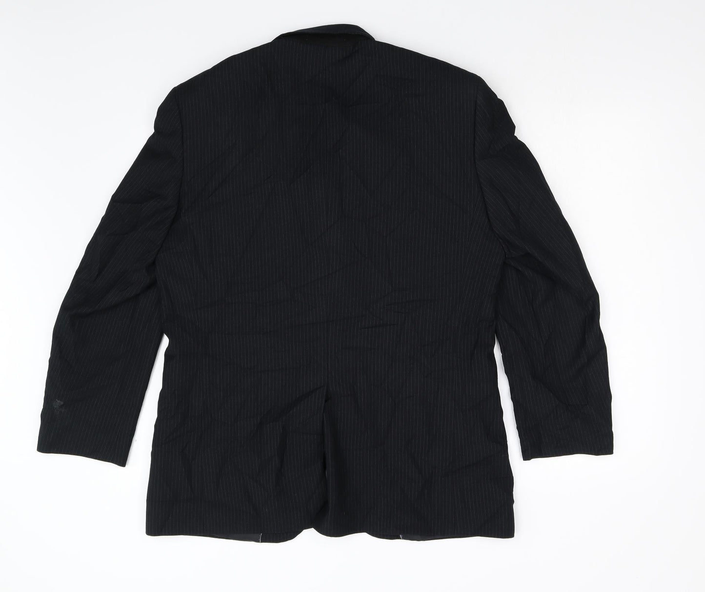 Mens UK Size 40 BHS Regular Black Suit Jacket
