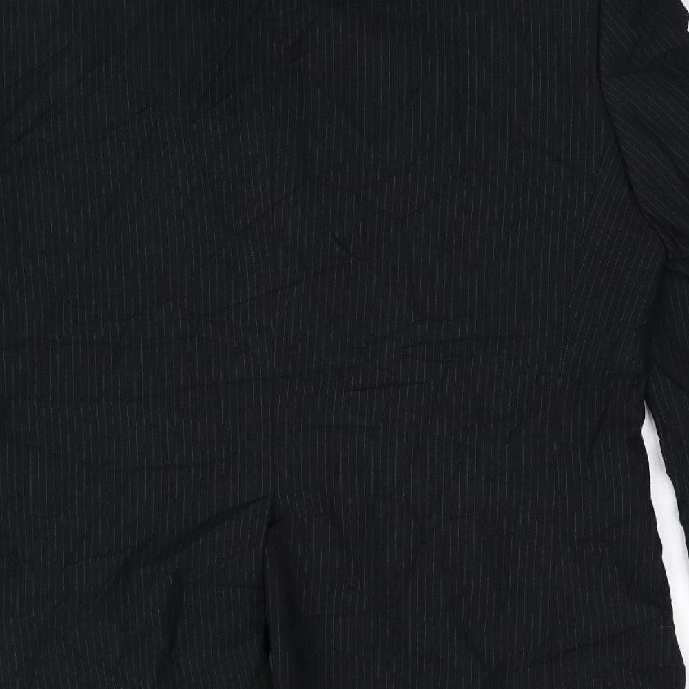 Mens UK Size 40 BHS Regular Black Suit Jacket