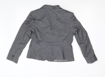 Debenhams Womens Grey   Jacket Suit Jacket Size 14