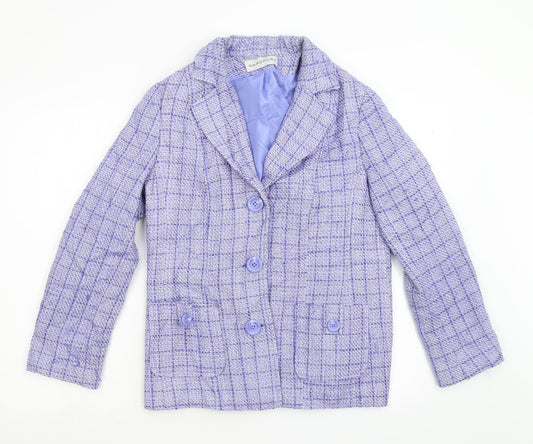 Womens UK Size 12 Wardrobe Regular Blue Suit Jacket