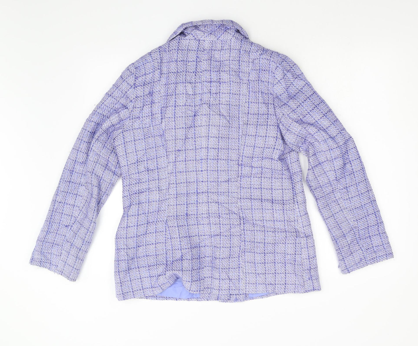 Womens UK Size 12 Wardrobe Regular Blue Suit Jacket