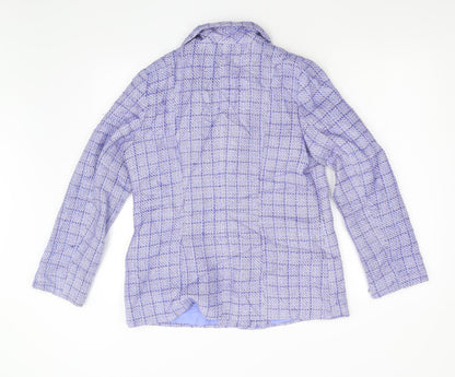 Womens UK Size 12 Wardrobe Regular Blue Suit Jacket