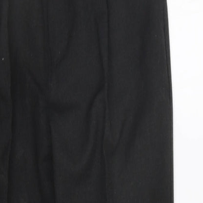 f7f Boys Black   Dress Pants Trousers Size 11 Years