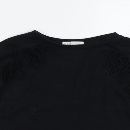 H&M Girls Black   Pullover Sweatshirt Size 8-9 Years