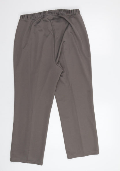 Womens UK Size 12 Damart Regular Fit  Beige Trousers