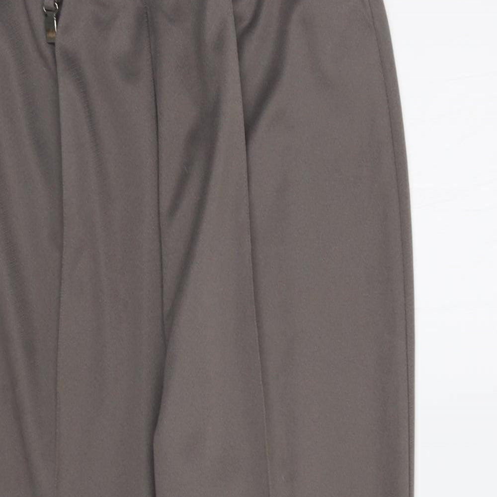 Womens UK Size 12 Damart Regular Fit  Beige Trousers