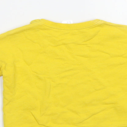H&M Baby Yellow   Basic Casual Size 12 Months