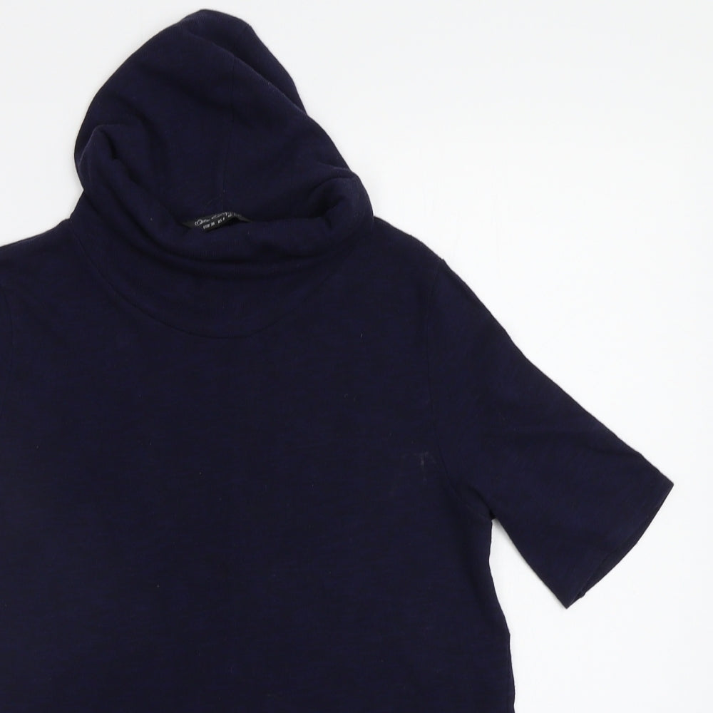 Womens UK Size 10 Miss Selfridge Blue Pullover Jumper