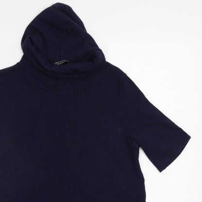 Womens UK Size 10 Miss Selfridge Blue Pullover Jumper