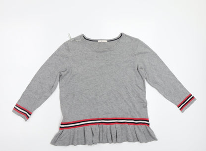 TU Womens Grey   Pullover Jumper Size 12