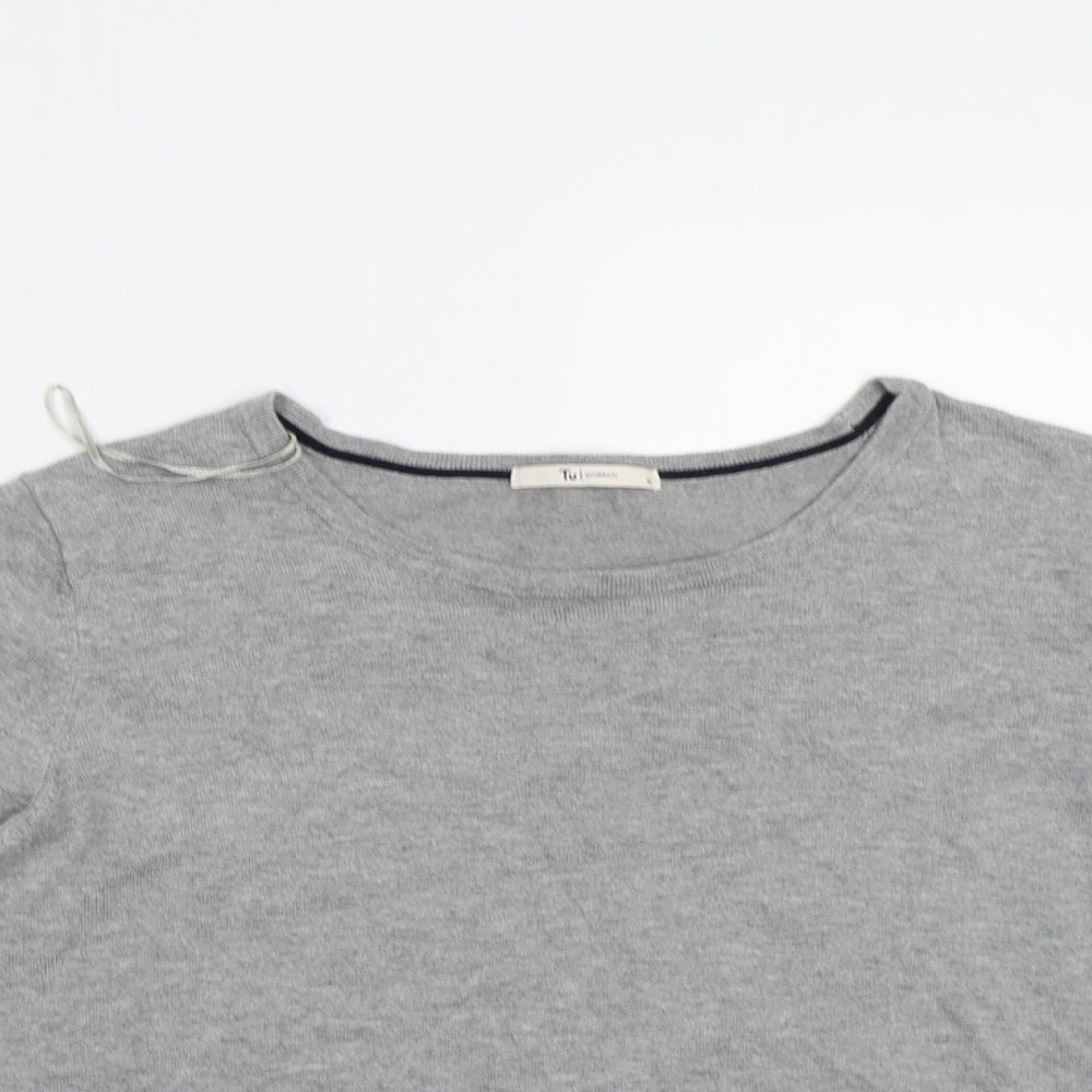 TU Womens Grey   Pullover Jumper Size 12