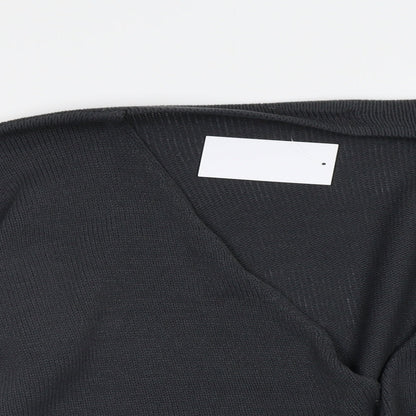 Womens UK Size 10 In the Style Grey Pullover Jumper