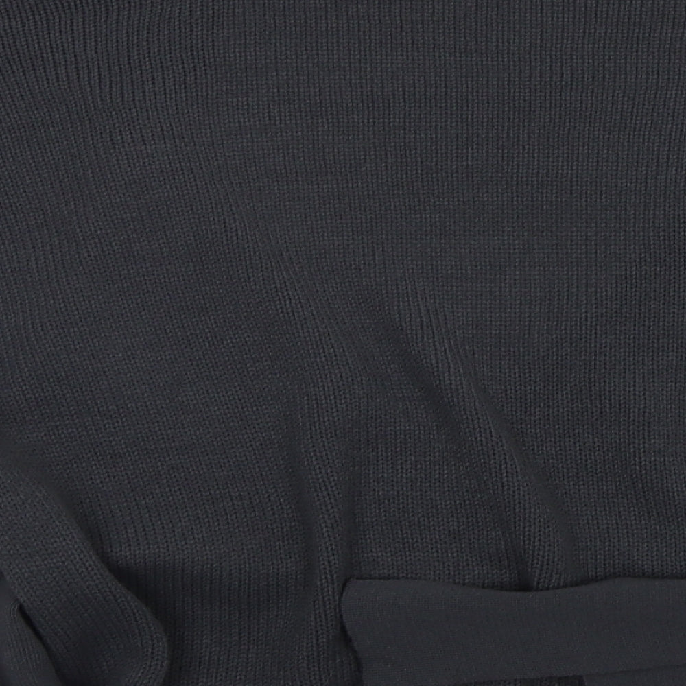 Womens UK Size 10 In the Style Grey Pullover Jumper
