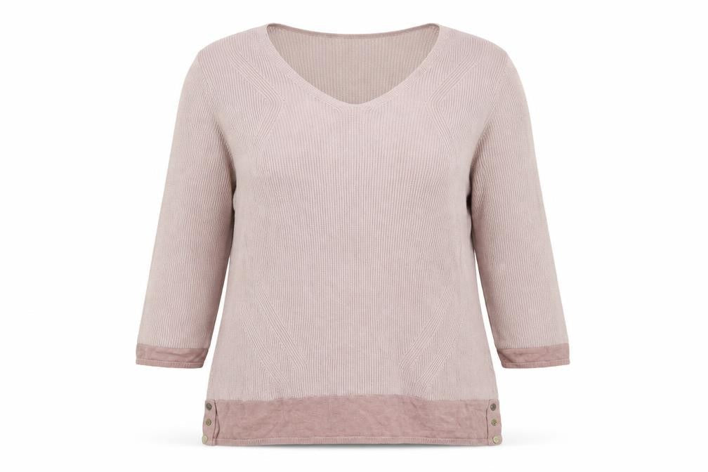 Womens UK Size 16 M&S Pink Pullover Jumper