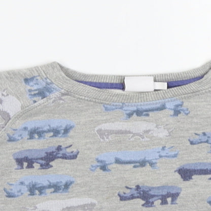 Mini Club Baby Grey   Basic Blouse Size 12 Months