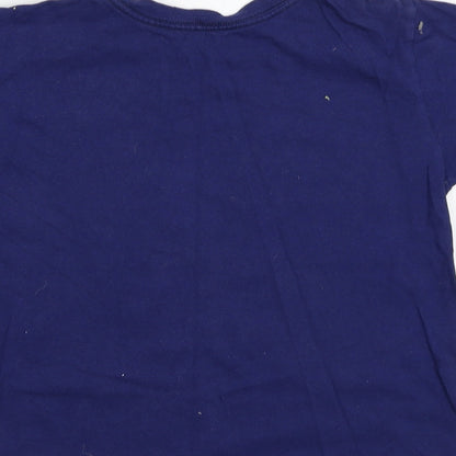 Disney Boys Blue   Basic T-Shirt Size 7-8 Years  - Avengers