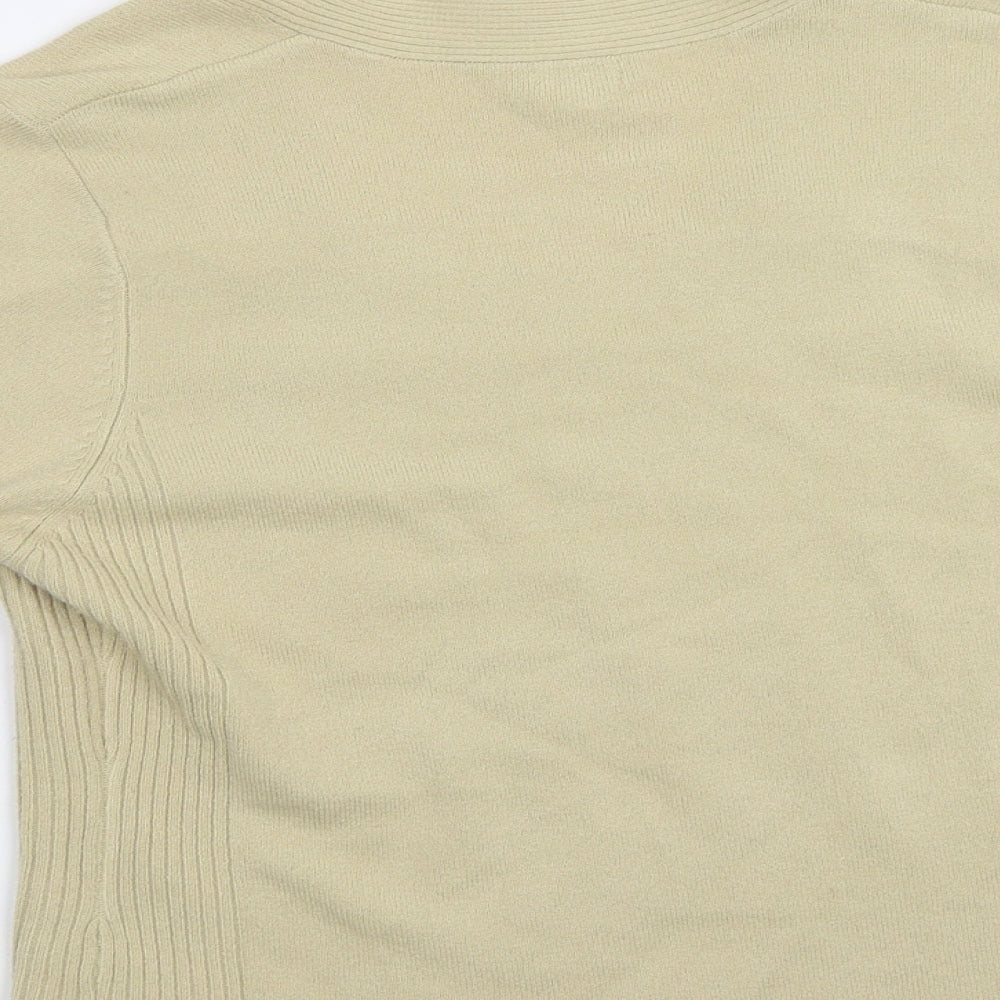 Womens UK Size XL Filati Beige Pullover Jumper