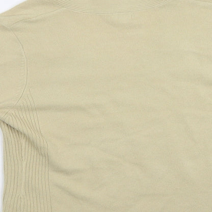 Womens UK Size XL Filati Beige Pullover Jumper