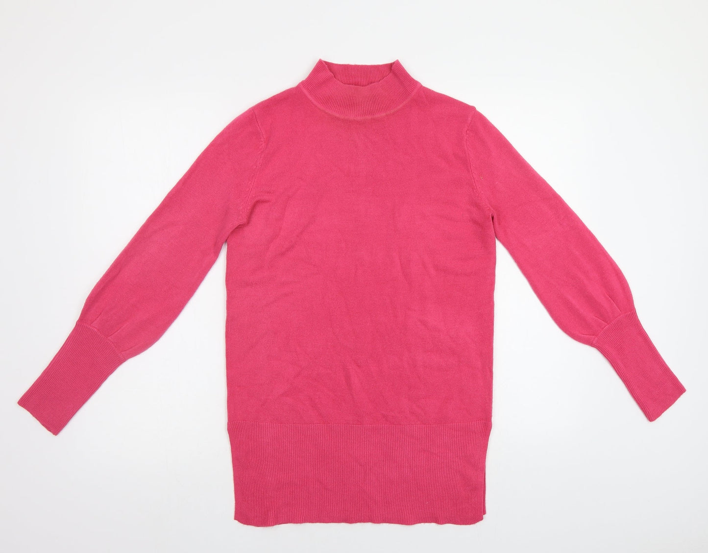 Womens UK Size S M&S Pink Pullover Jumper