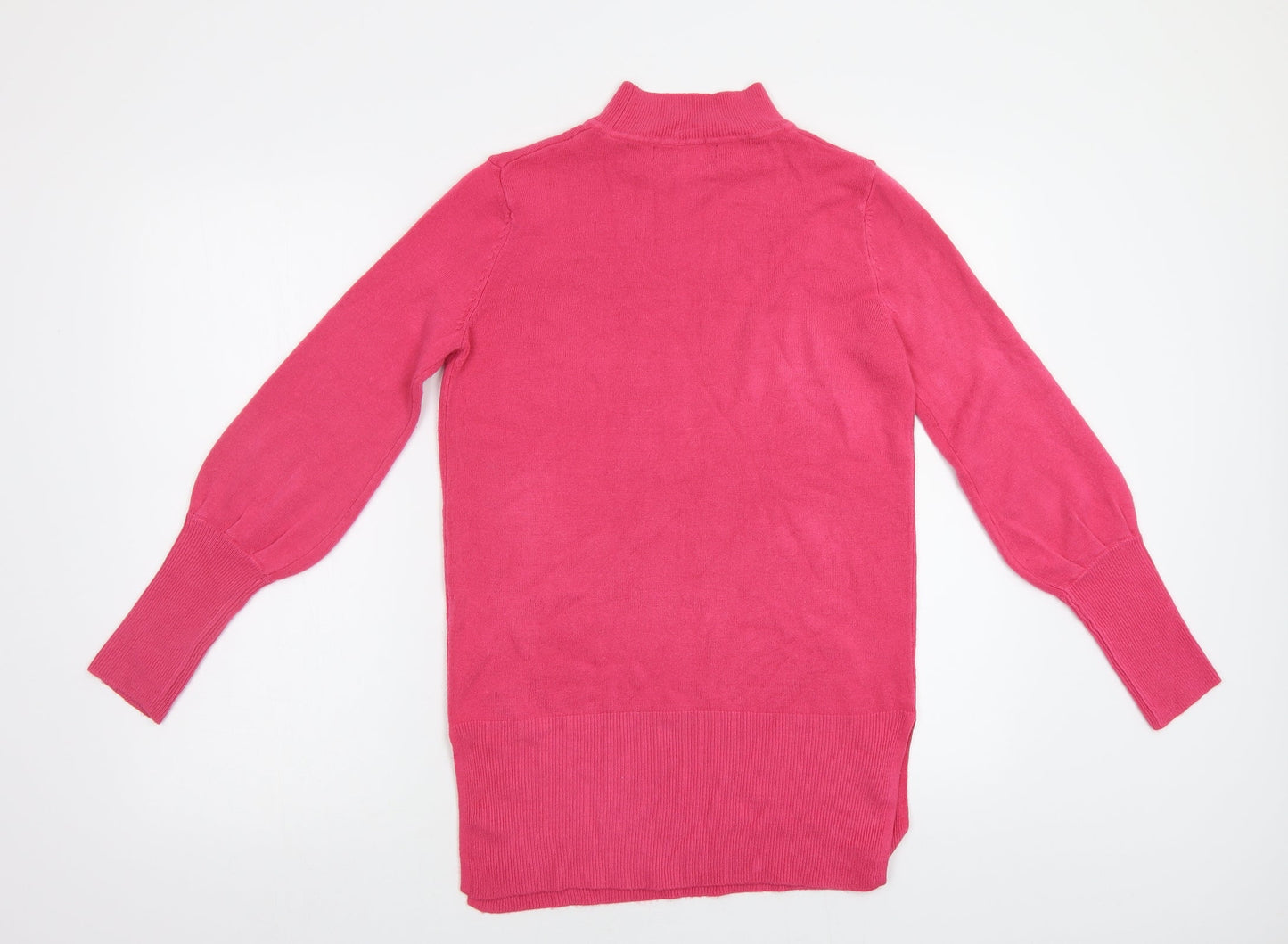 Womens UK Size S M&S Pink Pullover Jumper