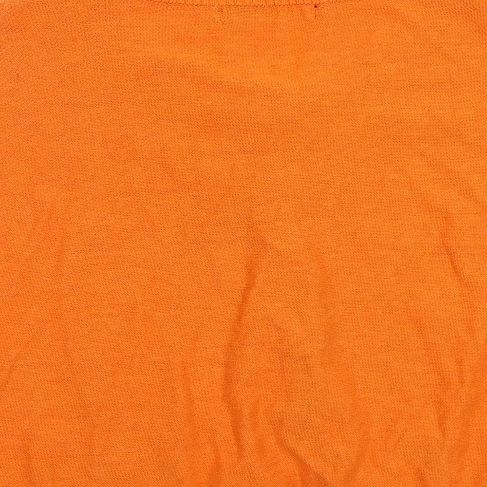 Primark Womens Orange   Cardigan Jumper