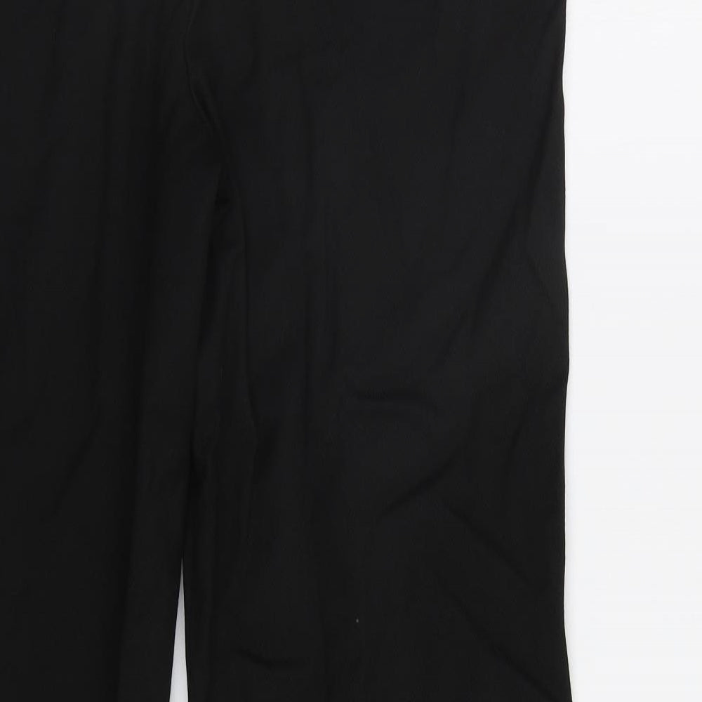Womens UK Size 14 NEXT Regular Fit Dress Pants Black Trousers