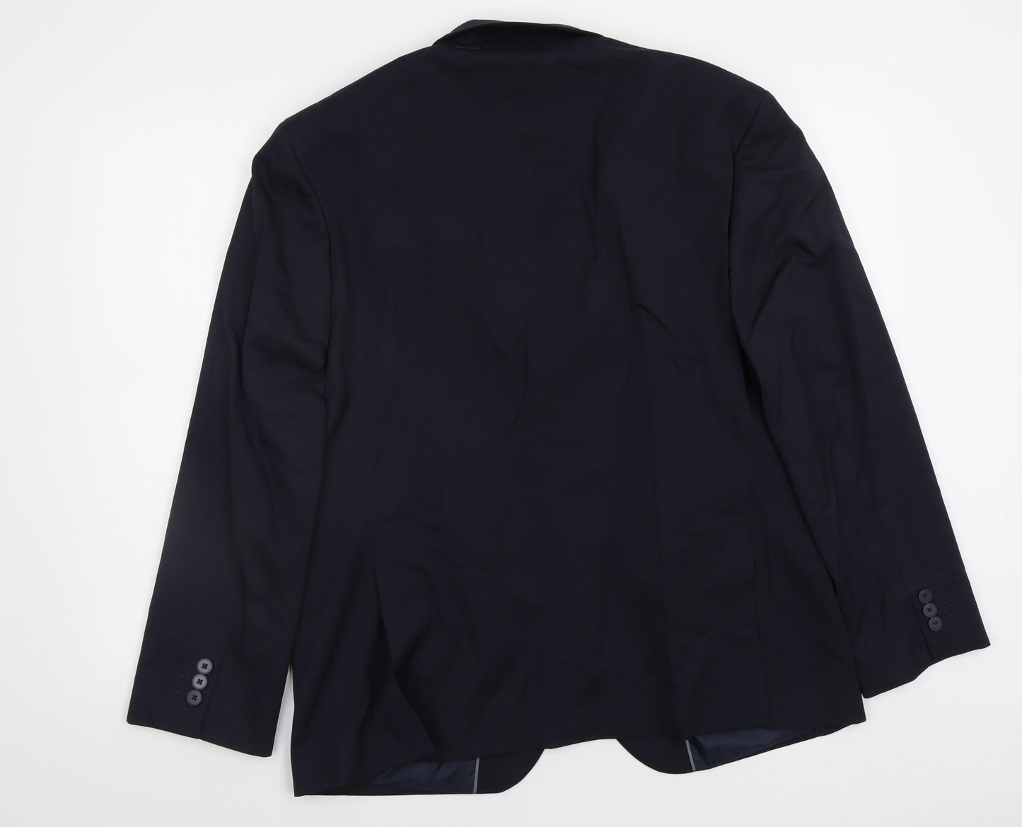 Mens UK Size 42 M&S Regular Blue Suit Jacket
