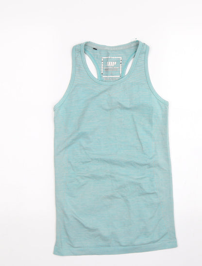 Myprotein Womens Blue   Basic Tank Size S