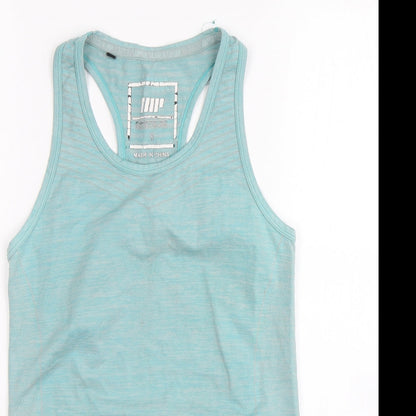 Myprotein Womens Blue   Basic Tank Size S