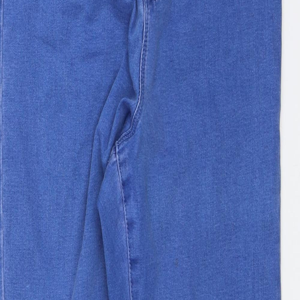 Denim CO. Womens Blue   Skinny Jeans Size 12 L25 in