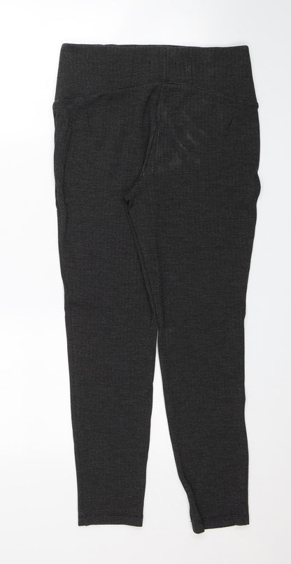 M&S Womens Black   Jegging Trousers Size 10 L25 in