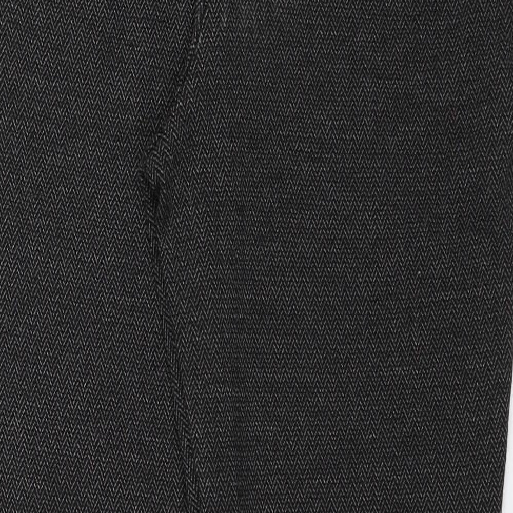M&S Womens Black   Jegging Trousers Size 10 L25 in