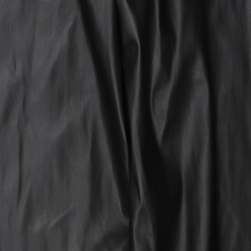 Womens UK Size 10 PRETTYLITTLETHING Regular Fit  Black Trousers