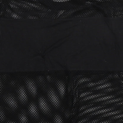 Womens UK Size 10 New Look Black Basic Blouse