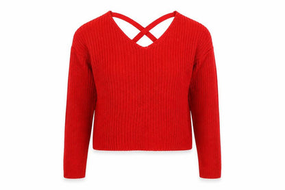Divided Womens Red   Pullover Jumper Size XS